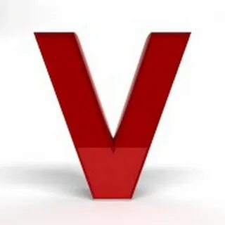 Буква v объем