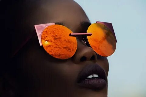Orange glasses