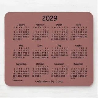Календарь 2029