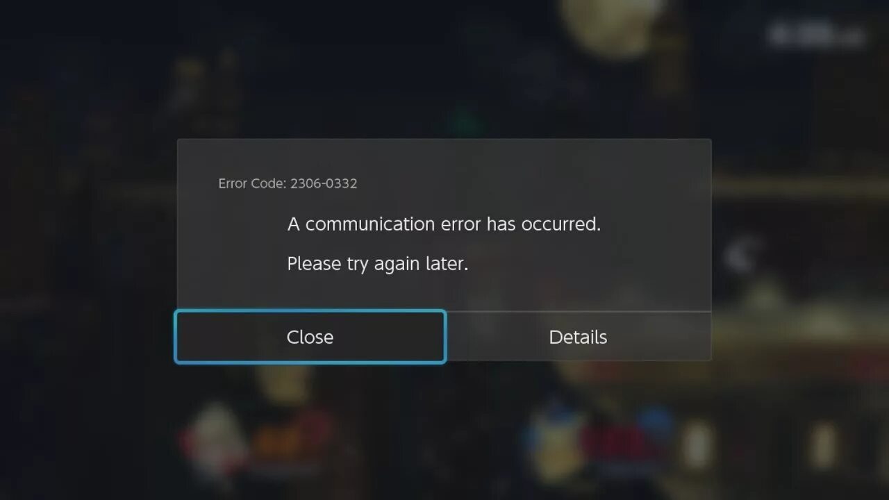 Nintendo Switch произошла ошибка. An Error has occurred Nintendo Switch. Error has occurred, try later. Код ошибки 2002-2058 Nintendo Switch.