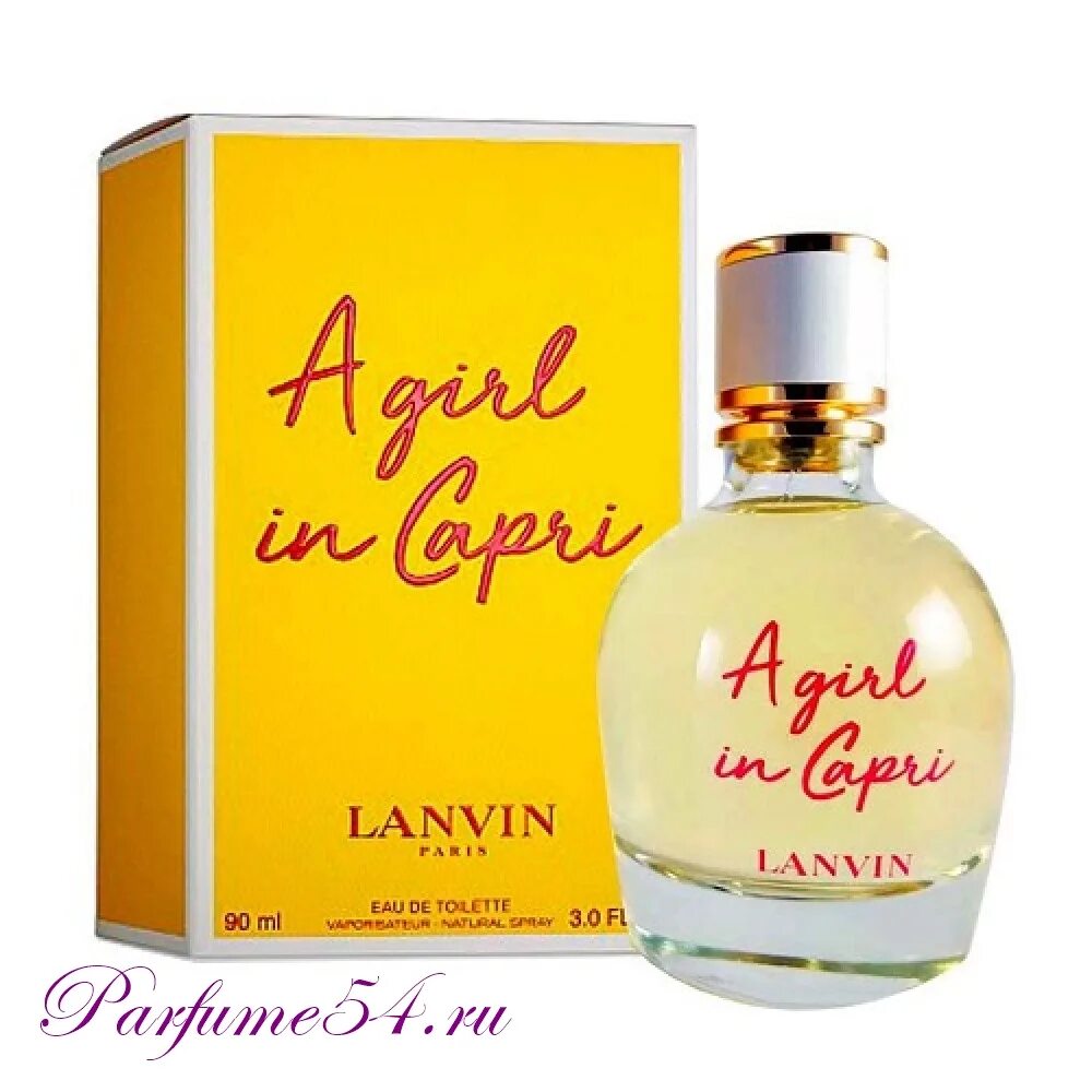 Купить духи ин. Lanvin a girl in Capri 90 ml. Духи agire in Capri Lanvin. Туалетная вода Lanvin a girl in Capri. Ланвин духи женские э герл капри.