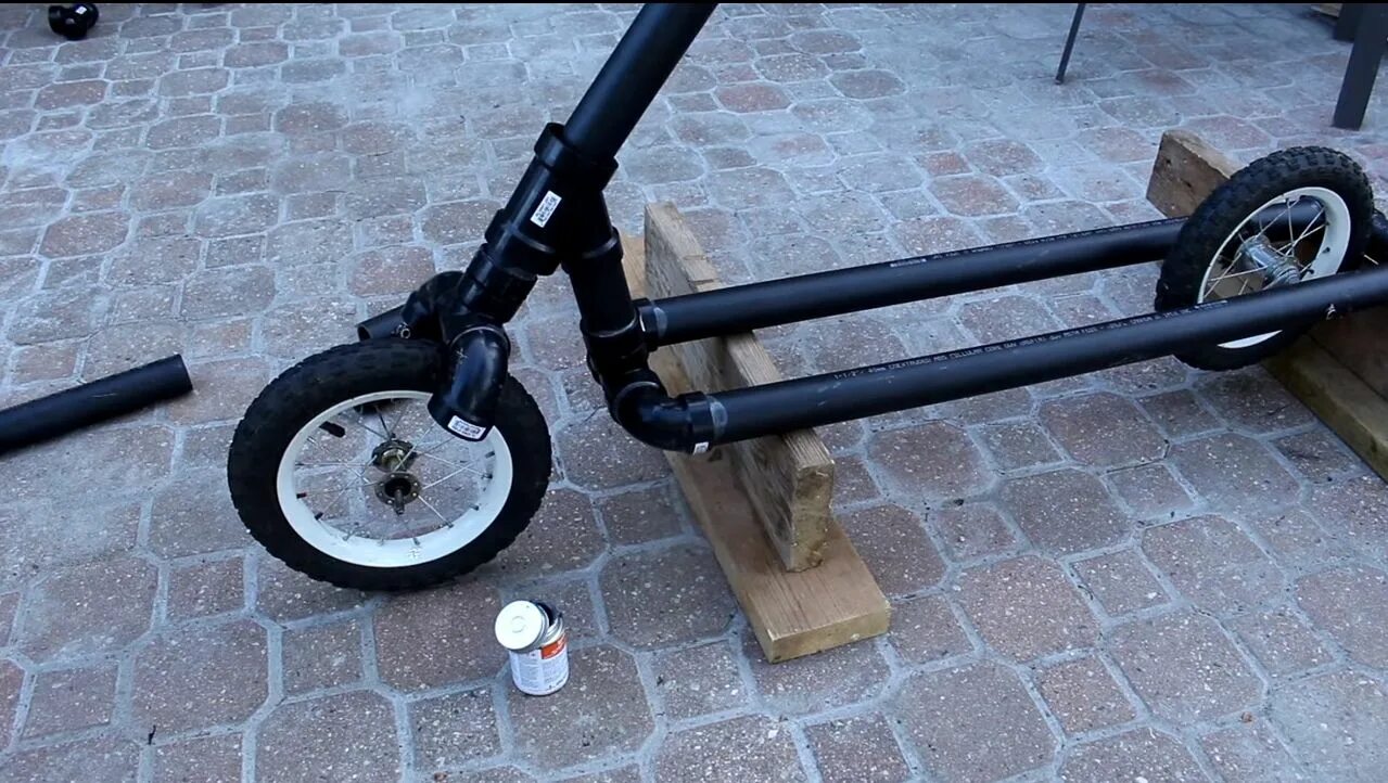 How to Make a Hoverboard with Handle at Home - Segway - YouTube