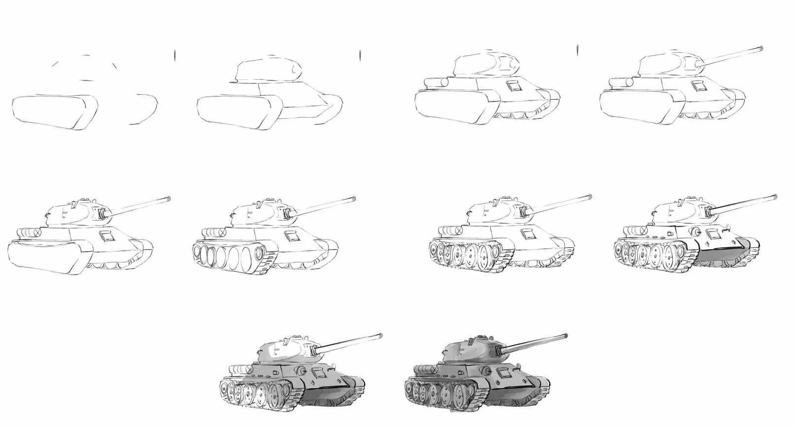 Нарисовать танк т-34 поэтапно. Танк т34 рисунок сбоку. Танк т34 рисунок сбоку. Танк рисунок пошагово. Нарисовать танк ребенку.