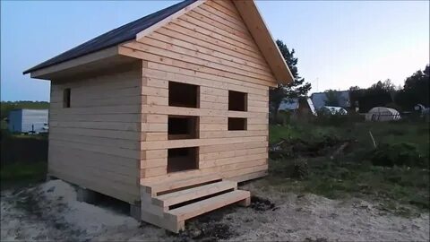 Баня брус видео