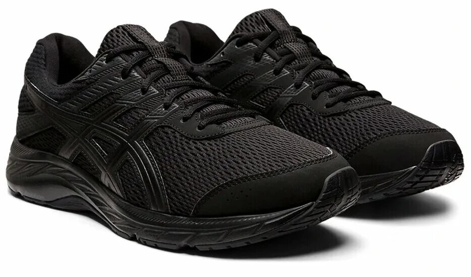 Черные беговые кроссовки