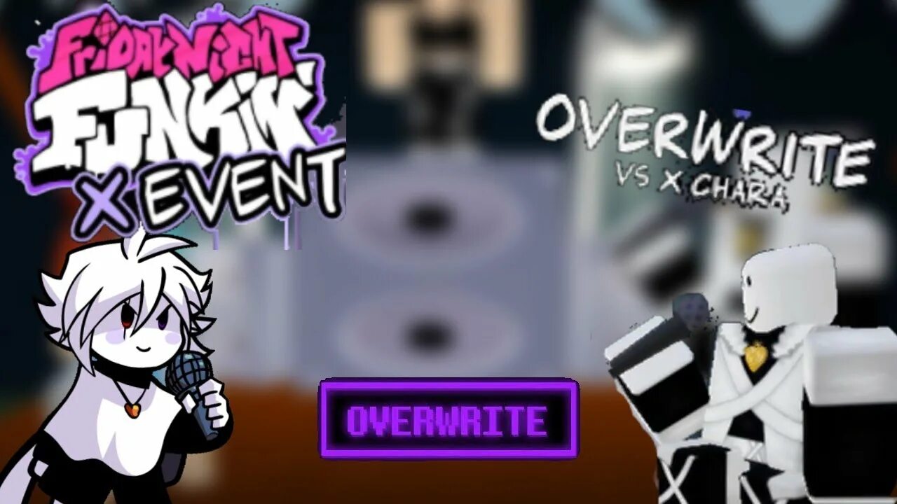 Fnf x event. X chara роблокс. xchara fnf. underverse x event.