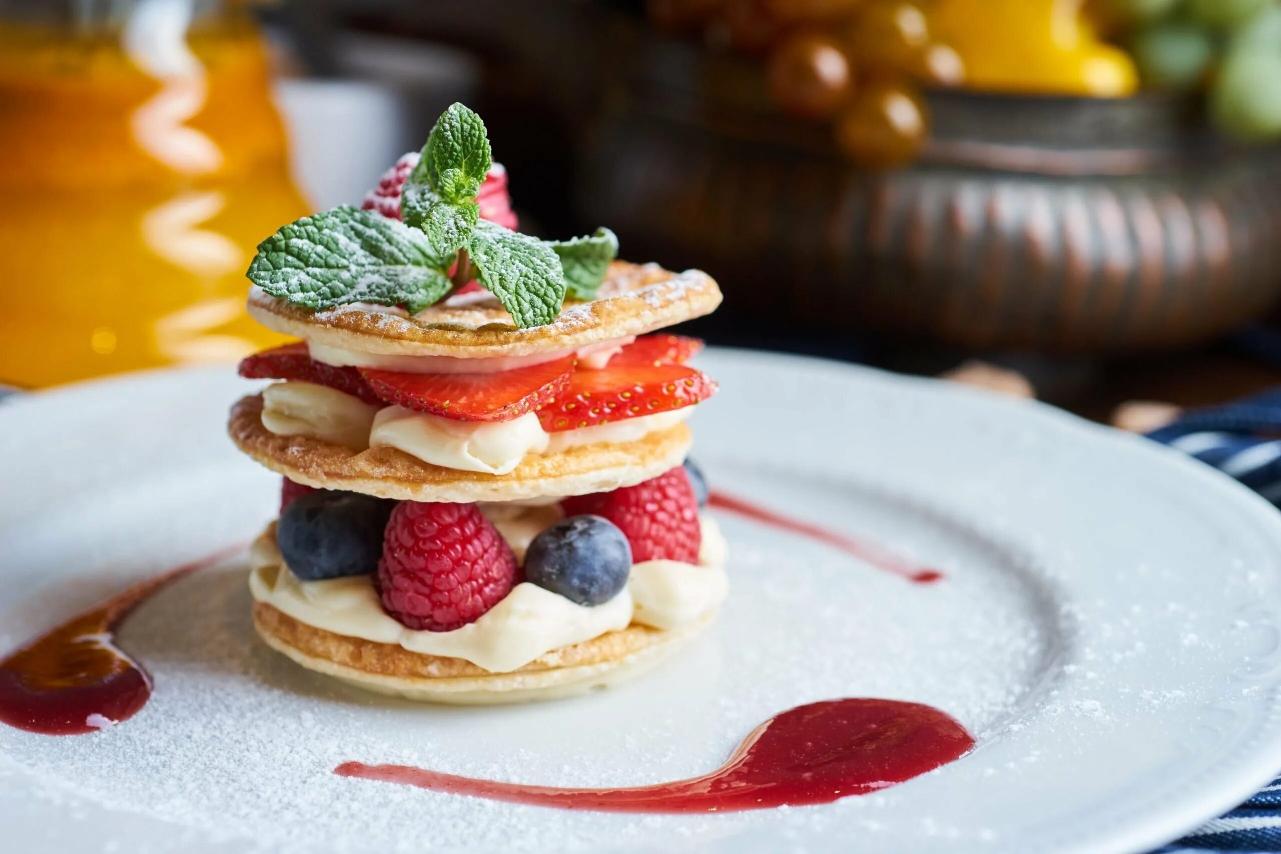 тарталетка «с клубникой» барракуда. мильфей буше. десерты выпечка. тест десерты. выпечка.