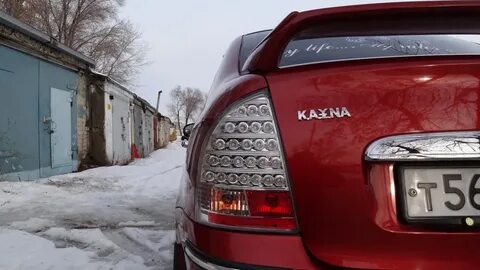Задние фары калина седан
