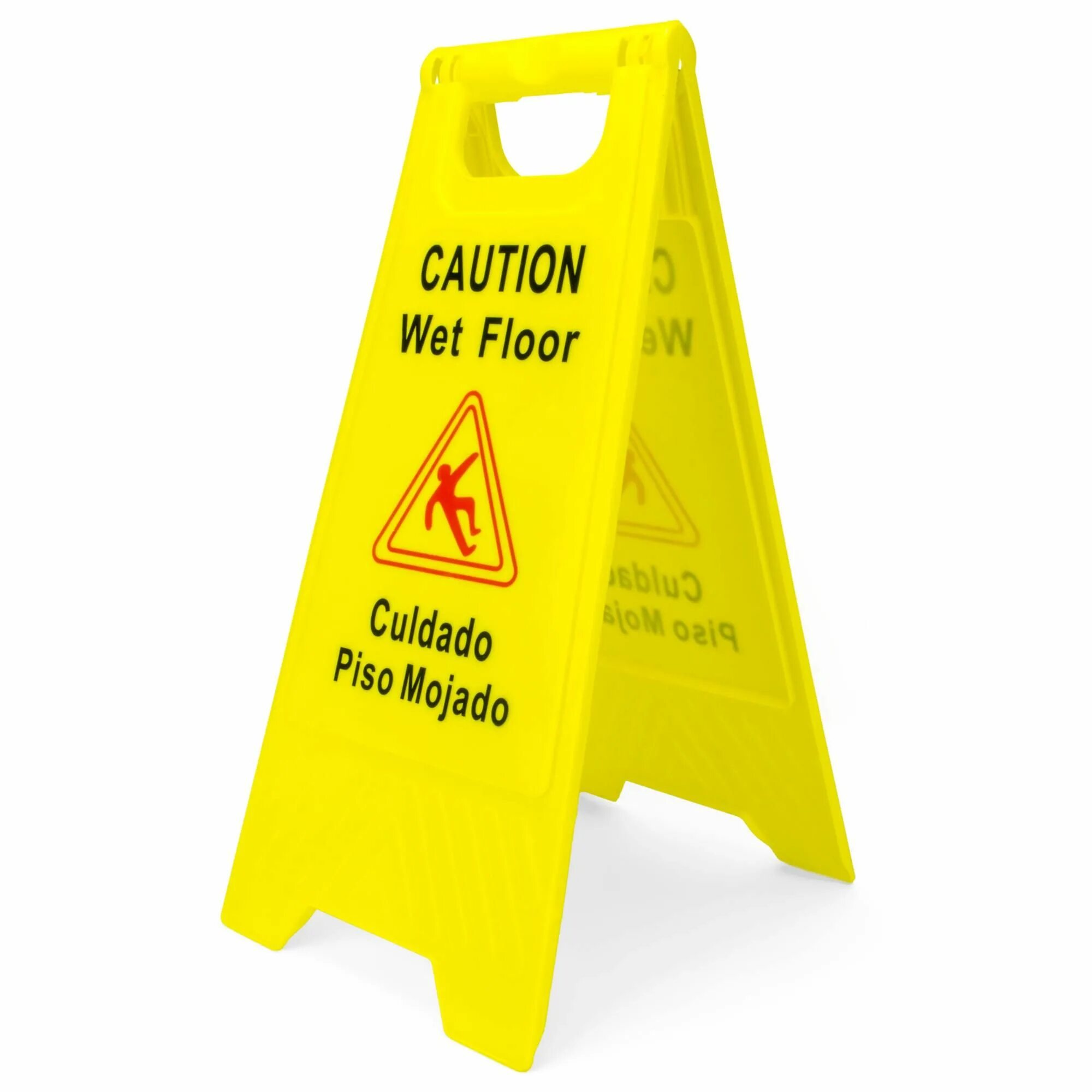 Keep wet floors as they are quite