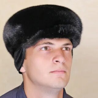Норковая шапка мужская