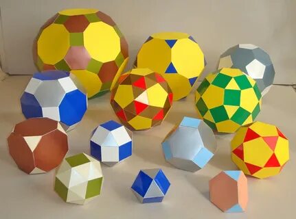 Объемная геометрическая фигура из бумаги своими руками