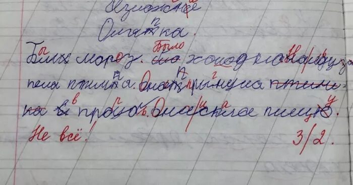 Ошибка в тетради. Двойка по русскому языку за диктант. Исправления в тетради. Двойка в тетради по русскому языку. Хочу 5 по русскому