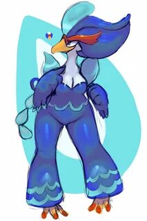 artesjsc, big breasts, breasts, pokemon, quaquaval.