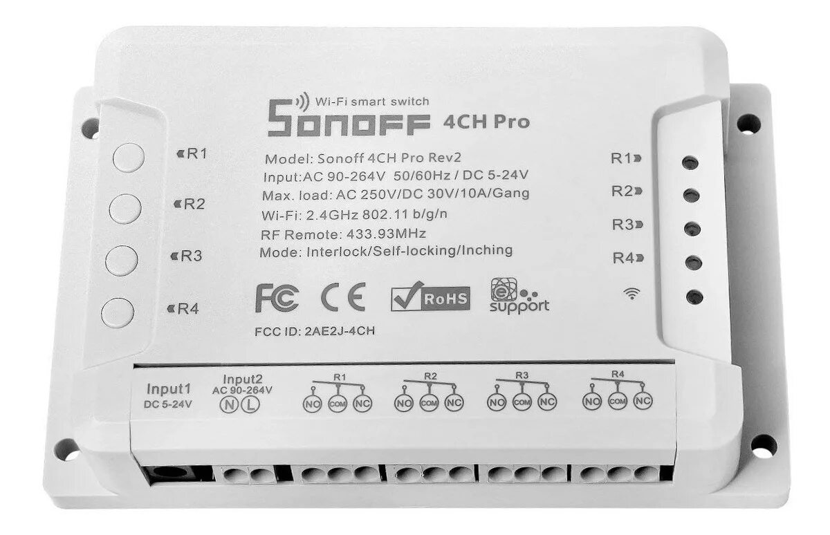 Sonoff 4ch Pro r3. Sonoff 4ch Pro r3 Wi-Fi Smart Switch with RF Control. Sonoff Mini r4. Sonoff minir2.