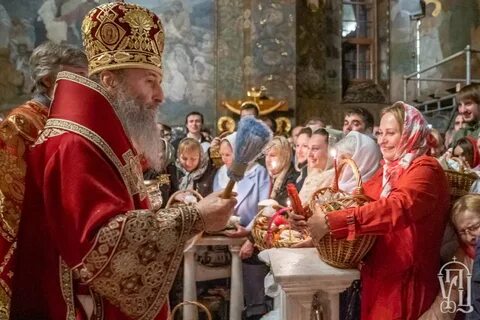 Пасхальное богослужение в храме текст