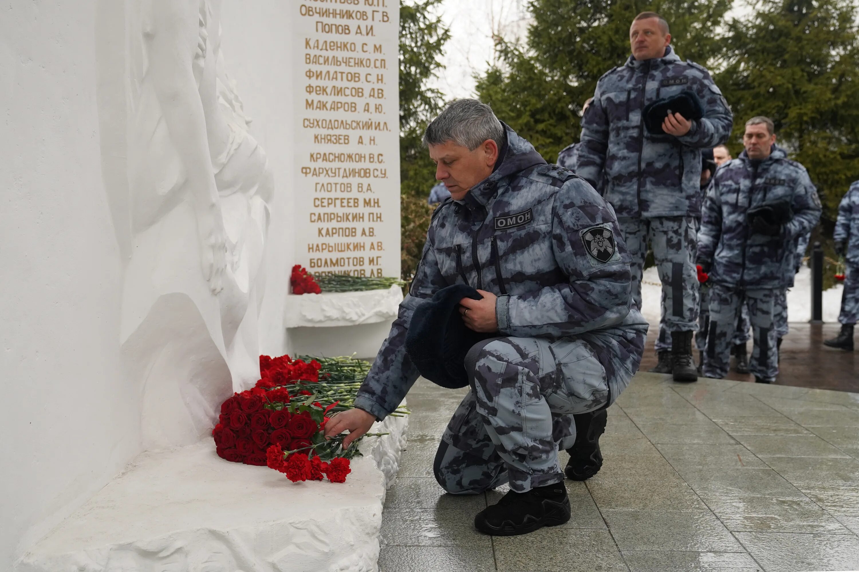 Командир московского омона