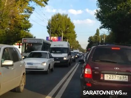 Пробка на ленинском сейчас
