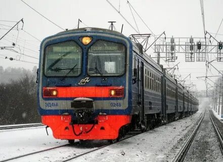 Электричка пушкинская нижний