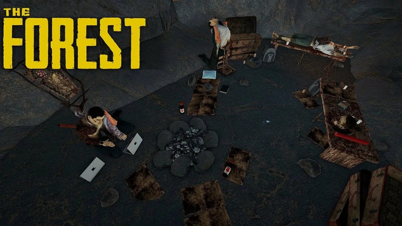Как спуститься в карстовую воронку the forest. Карстовая воронка the forest. пещера 6 the forest. the forest пещера 5.