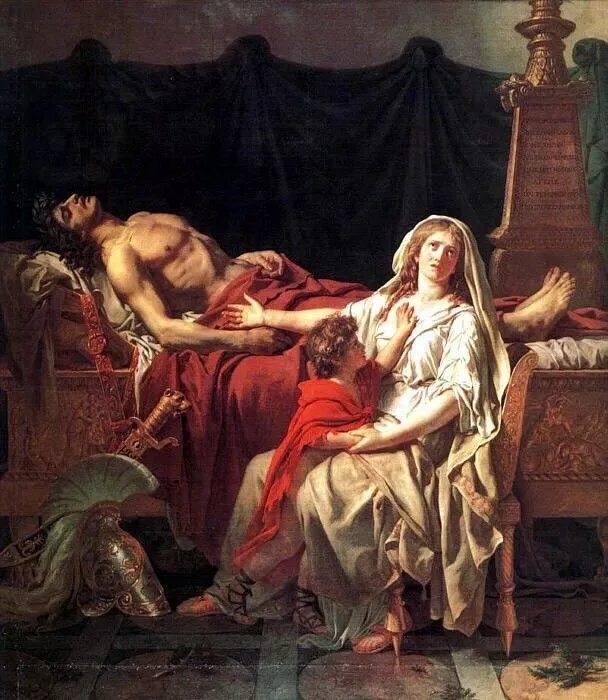 Портрет мадам рекамье франсуа жерара. Картины жака луи. «смерть сенеки» (1773) жак луи. Jacques-louis david, (1748-1825). Картины жака луи.