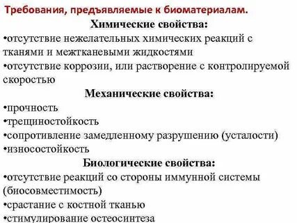 Требования которым