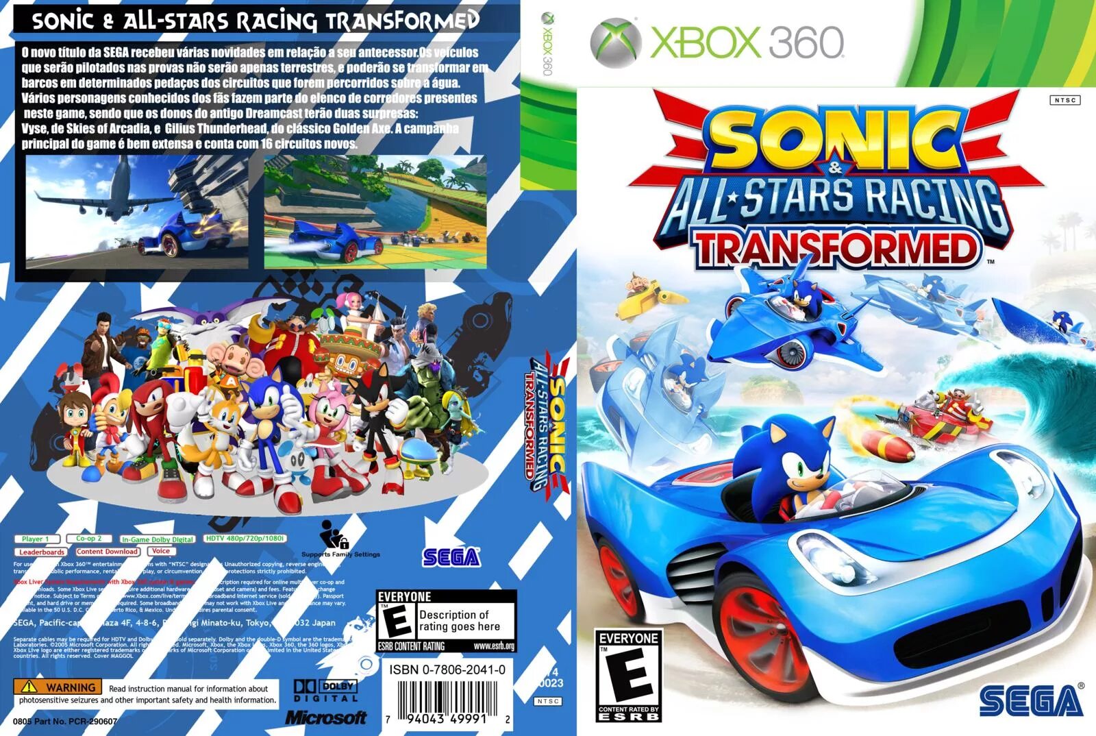 Sonic Sega all-Stars Racing Xbox 360. Sonic all-Stars and Sega Xbox 360. Sonic Xbox 360 игры. Sonic all-Stars Racing transformed Xbox 360 обложка.