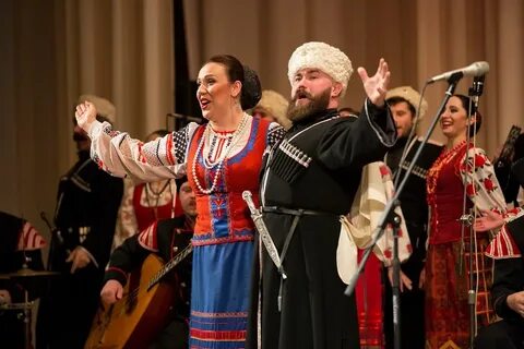 Слушать песни в исполнении кубанского хора