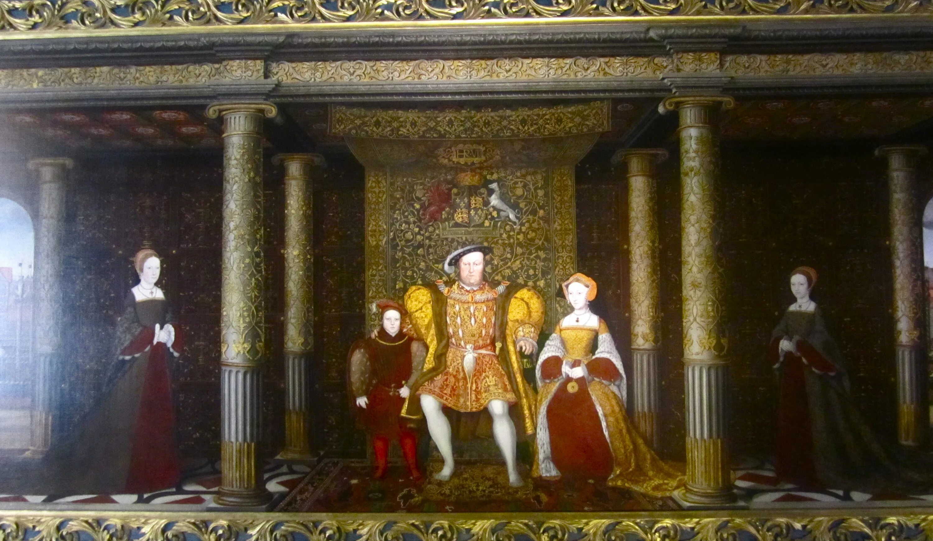Англия в эпоху Тюдоров. 1557 Г. Королевский дворец Марии Тюдор. Лондон Тюдоров и Стюартов.