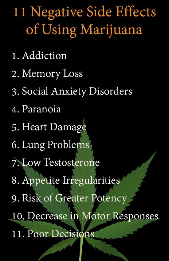 Negative side. Side effects of marijuana. marijuana effect. effects of marijuana usage.