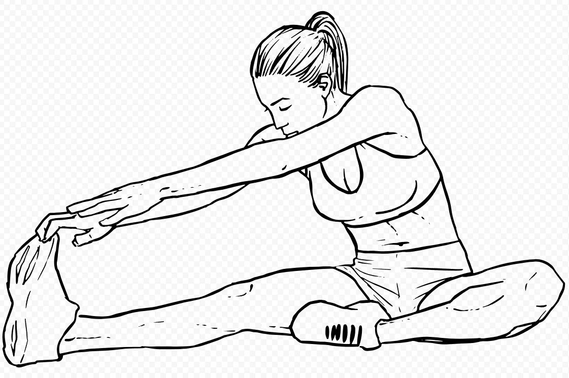 Упражнения для стретчинга. Упражнения для гибкости ног. Упражнения на растягивание и гибкость. Упражнение на растягивание голени.