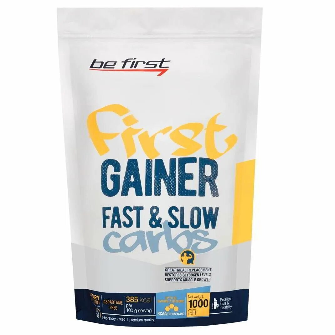 Be first first gainer 1000 г. First gainer fast slow carbs 1000. Гейнер be first first gainer fast slow carbs состав. Be first fast slow. Be first gainer 1000 г - карамель.