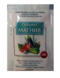 Химический состав сульфата магния