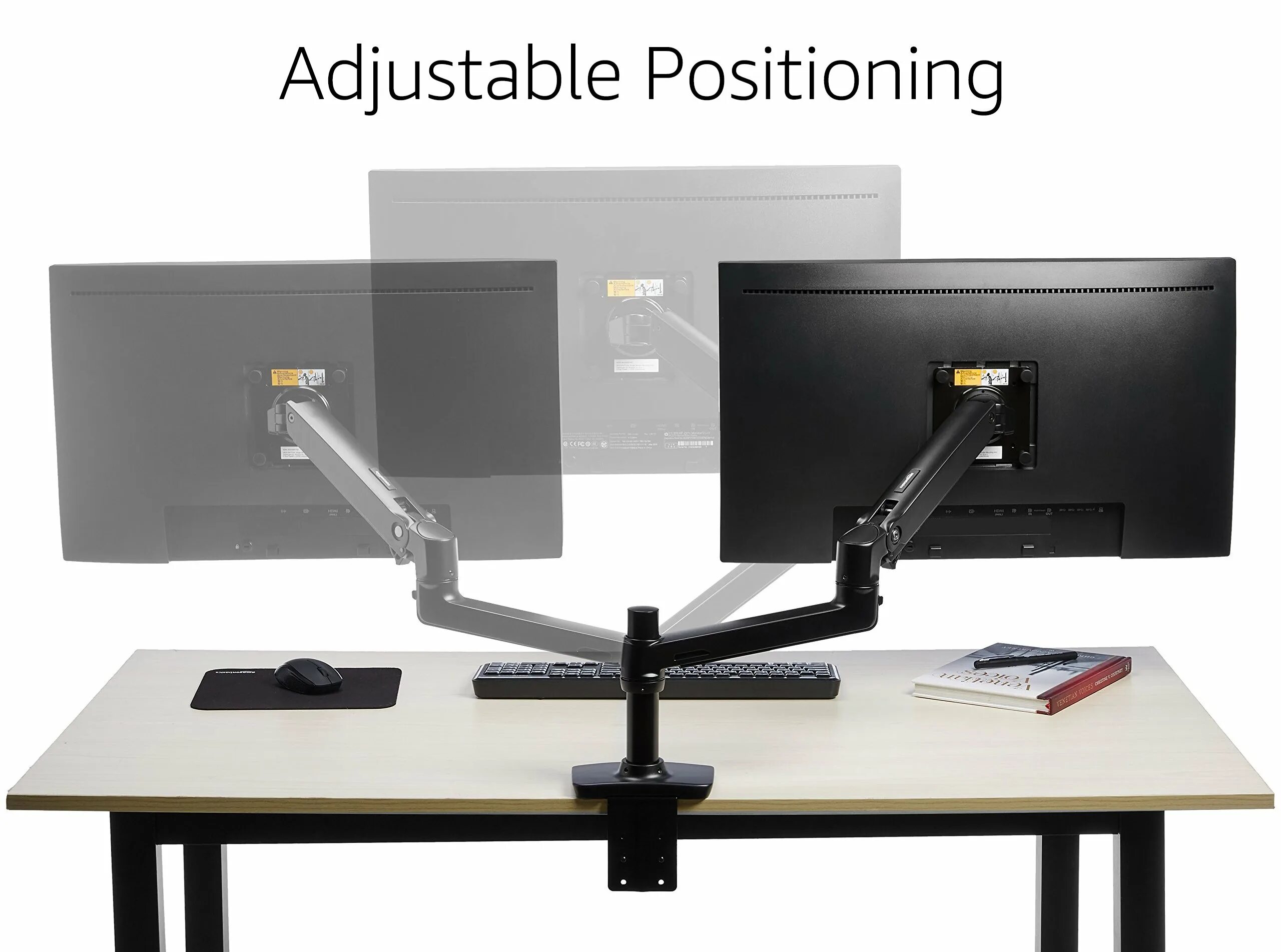 Monitor stand. Amazonbasics premium monitor stand. amazonbasics premium single monitor stand - lift engine arm mount, aluminum - black. монитор amazon basics arm. wallmount monitor stand.
