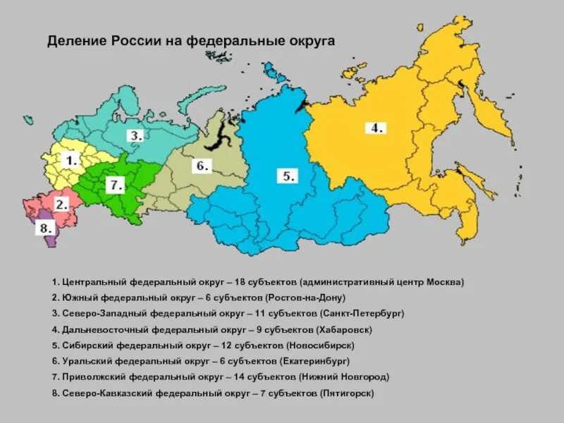 Стратегия развития федеральных округов. Центры федеральных округов России на карте. Карта федеральных округов РФ 2022г. Федеральные округа Российской Федерации и их центры. Границы федеральных округов России на карте.