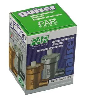 Автоматические воздухоотводчики far