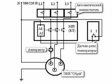Подключение электрического котла к сети