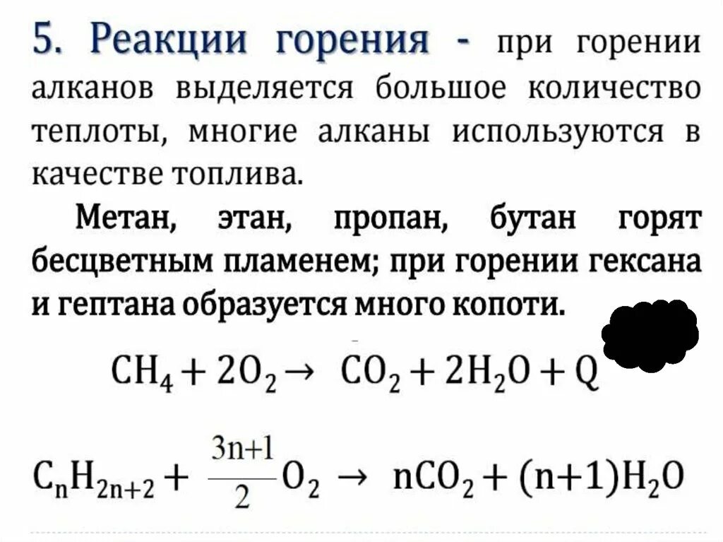 Неполное горение алканов реакция. Реакция горения пропана с3н8. Уравнение реакции горения. Уравнение реакции горения метана. При горении выделяется вода