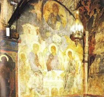 Фрески успенского собора в москве