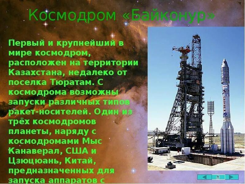 Космодром байконур расположен на территории. Байконур презентация для детей. космодром байконур для детей. крупнейший в мире космодром. космодром байконур надпись.