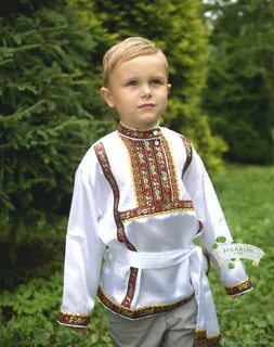 Народная рубашка для мальчика