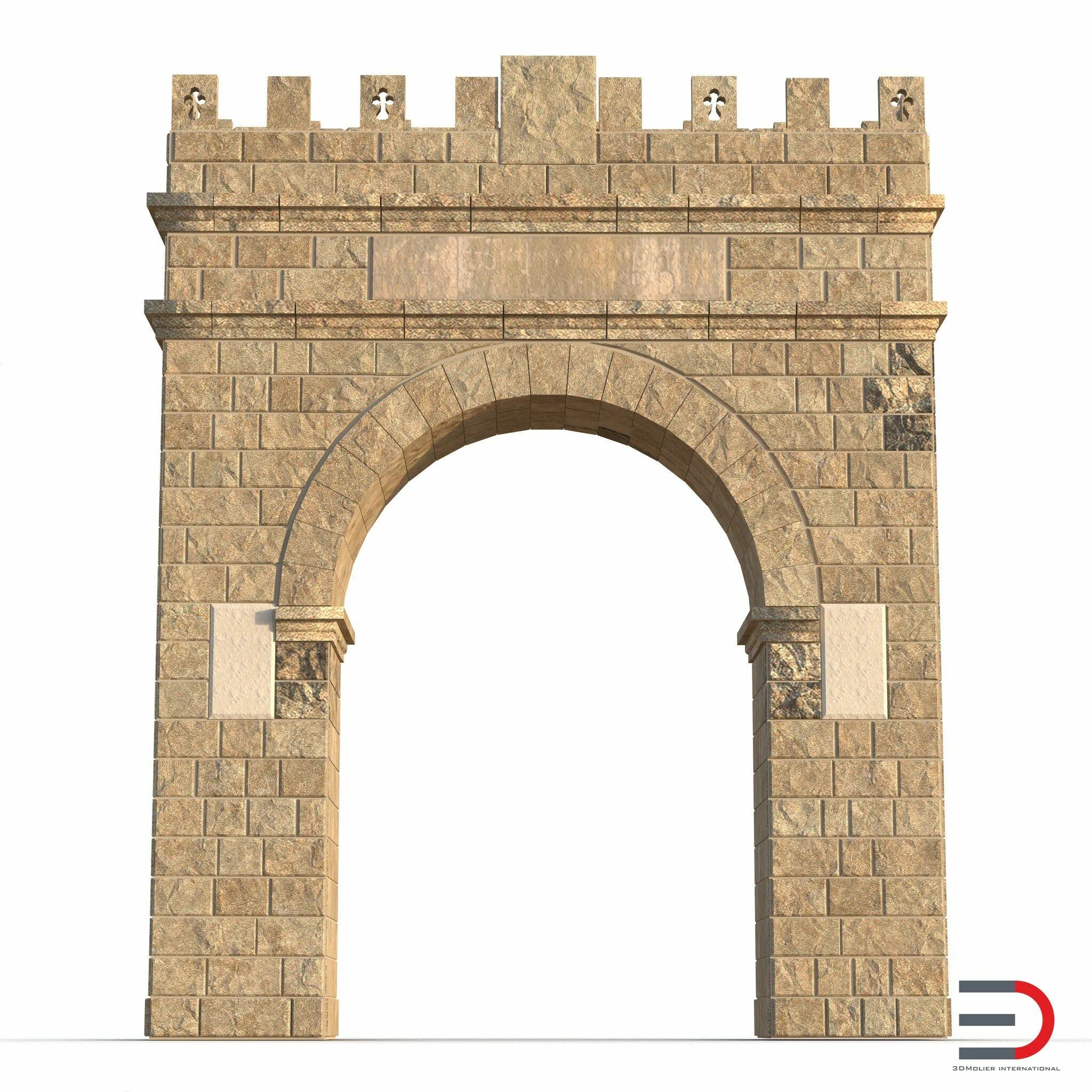 3д арка. Арка в 3d Max. Каменная арка. Античная арка. Старая арка.