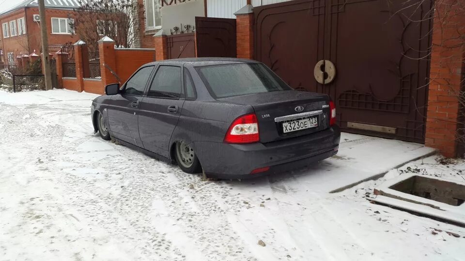 Как снять домики приора Немного фоток вам, пока солнце держится . Lada Приора хэтчбек, 1,6 л, 2014 год