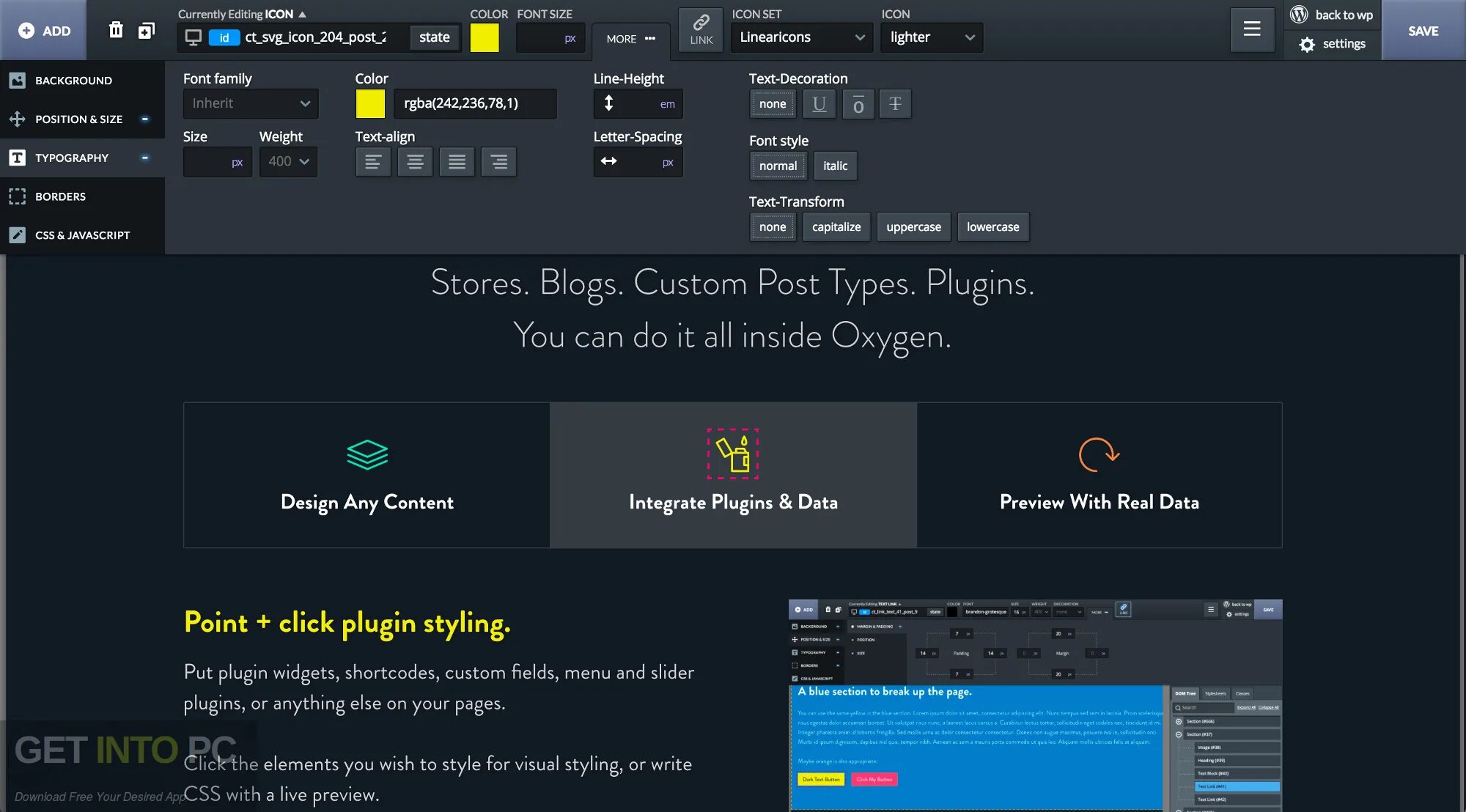 Data plugins