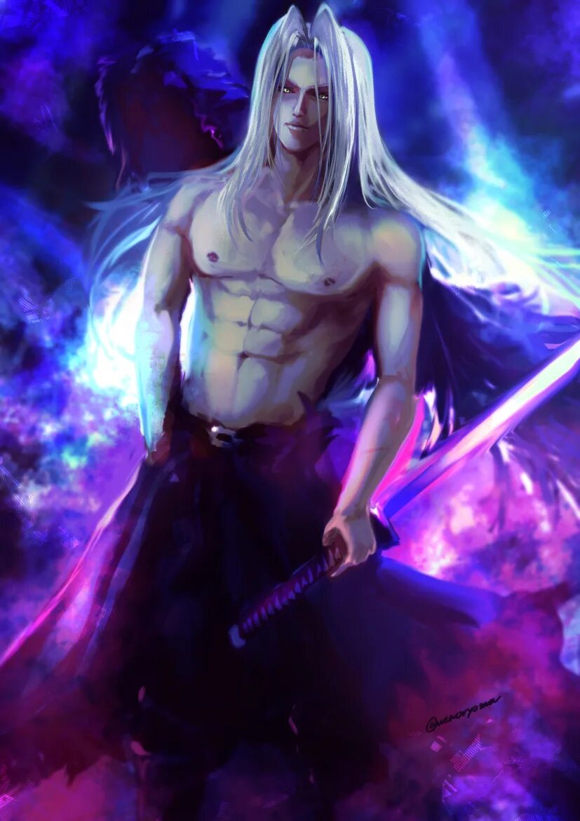 Сефирот. Сефирот final fantasy. сефирот final fantasy 7. сефирот final fantasy арт. final fantasy 7 сефирот art.