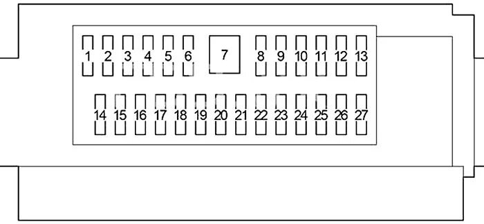 Lexus ls460 предохранители и реле 07-'12 Lexus LS460 Fuse Box Diagram