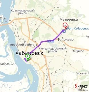 Карта хабаровска жд вокзал