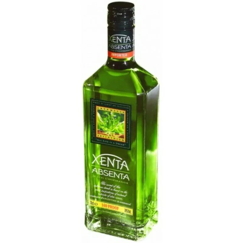 Абсент москва. Абсент xenta 0.7 л. xenta absenta - ксента. абсент зеленый ксента.