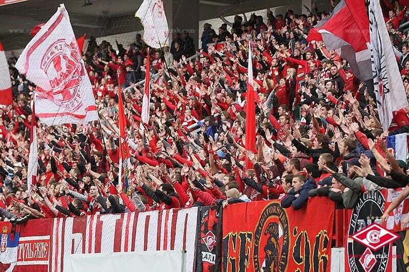 фк спартака болельщиков