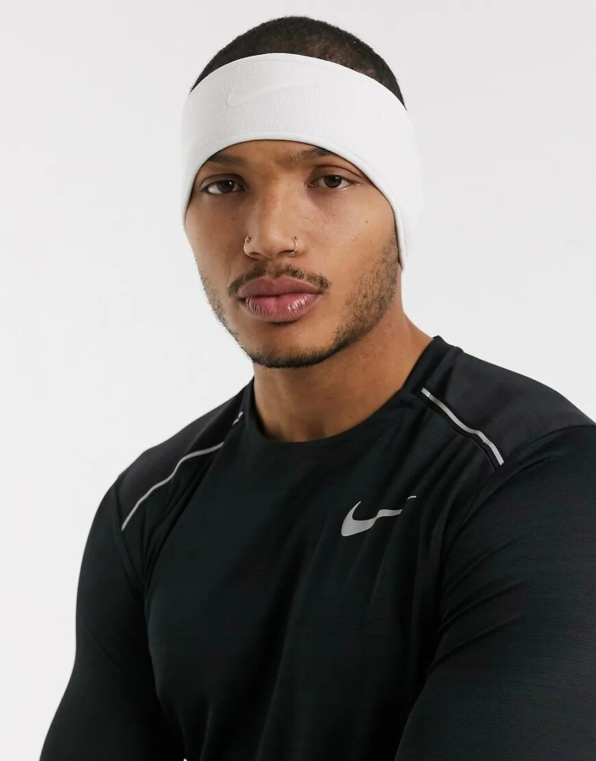 Nike Running Headband. Повязка Nike Headband. Headband Nike белая. Nike Fleece Headband. Найк на голову