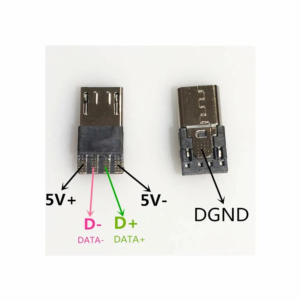 Как припаять микро. Распиновка Micro USB 4 Pin. Полярность гнезда микро USB. Mini USB Micro USB распиновка. Микро юсб разъем полярность.